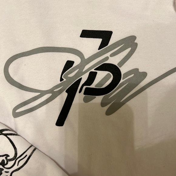 Jake Paul hoodie cutoff sweatshirt size L - Picture 3 of 6